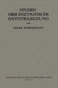 Studien über Enzymatische Oxynitrilbildung (eBook, PDF) - Nordefeldt, Einar