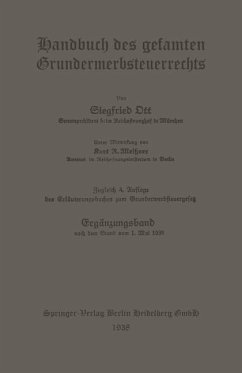 Handbuch des gesamten Grunderwerbsteuerrechts (eBook, PDF) - Ott, Siegfried; Meissner, Kurt Robert