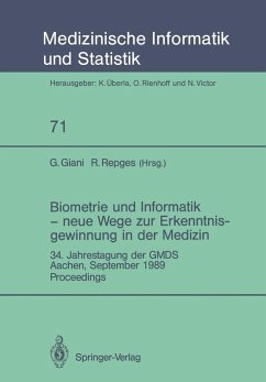 Cover Biometrie und Informatik - neue Wege zur Erkenntnisgewinnung in der Medizin (eBook, PDF)