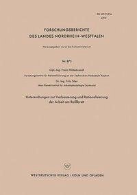 Untersuchungen zur Verbesserung und Rationalisierung der Arbeit am Reißbrett (eBook, PDF) - Hildebrandt, Franz