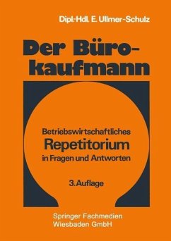 Der Bürokaufmann (eBook, PDF) - Ullmer-Schulz, Edith