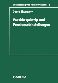 Vorsichtsprinzip und Pensionsrückstellungen (eBook, PDF) - Thurmayr, Georg