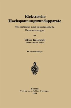 Cover Elektrische Hochspannungszündapparate (eBook, PDF)