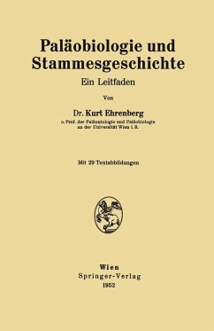 Paläobiologie und Stammesgeschichte (eBook, PDF) - Ehrenberg, Kurt