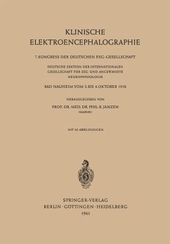 Klinische Elektroencephalographie (eBook, PDF) Cover Klinische Elektroencephalographie (eBook, PDF)