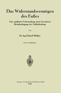 Cover Das Widerstandsvermögen des Fußes (eBook, PDF)