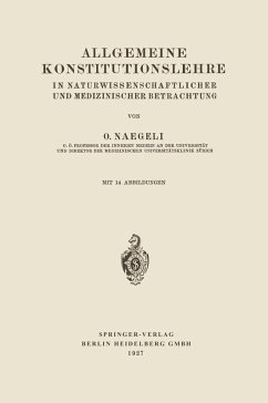 Allgemeine Konstitutionslehre (eBook, PDF) - Naegeli, Otto