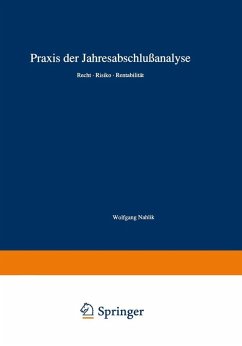 Praxis der Jahresabschlußanalyse (eBook, PDF) - Nahlik, Wolfgang