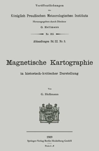 Magnetische Kartographie in historisch-kritischer Darstellung (eBook, PDF)