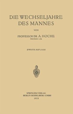 Cover Die Wechseljahre des Mannes (eBook, PDF)