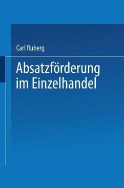 Absatzförderung im Einzelhandel (eBook, PDF) - Ruberg, Carl