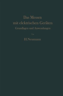Cover Das Messen mit elektrischen Geräten (eBook, PDF)
