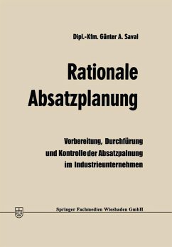 Rationale Absatzplanung (eBook, PDF) - Saval, Günter A.