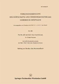 Beitrag zur Struktur des Montmorillonit (eBook, PDF) - Schwiete, Hans-Ernst