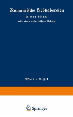 Romantische Liebhabereien (eBook, PDF) - Kessel, Martin