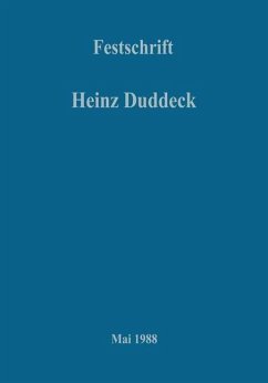 Festschrift (eBook, PDF)