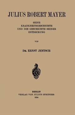 Julius Robert Mayer (eBook, PDF) - Jentsch, Ernst