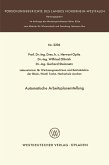 Automatische Arbeitsplanerstellung (eBook, PDF)