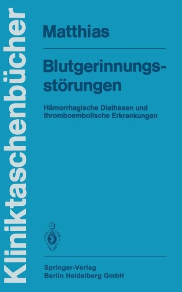 Blutgerinnungsstörungen (eBook, PDF)