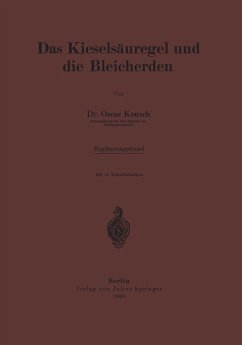 Das Kieselsäuregel und die Bleicherden (eBook, PDF) - Kausch, Oscar