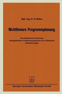 Nichtlineare Programmplanung (eBook, PDF) Cover Nichtlineare Programmplanung (eBook, PDF)