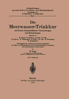 Die Meerwasser-Trinkkur (eBook, PDF) - Vogt, Vogt
