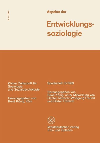 Aspekte der Entwicklungssoziologie (eBook, PDF)