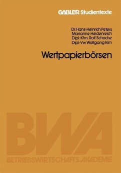 Cover Wertpapierbörsen (eBook, PDF)
