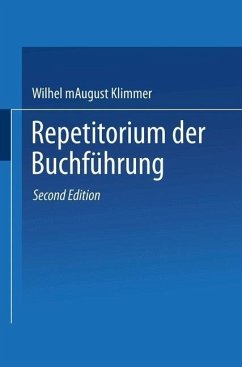 Repetitorium der Buchführung (eBook, PDF) - Klimmer, August