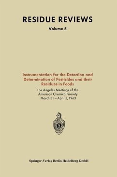 Instrumentation for the Detection and Determination of Pesticides and their Residues in Foods (eBook, PDF) - Loparo, Kenneth A.