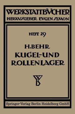Kugel- und Rollenlager (Wälzlager) (eBook, PDF) - Behm, Heinrich