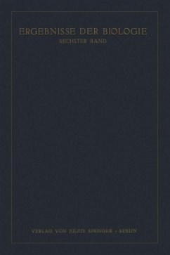 Cover Ergebnisse der Biologie (eBook, PDF)