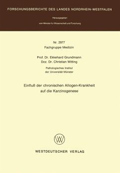 Cover Einfluß der chronischen Allogen-Krankheit auf die Karzinogenese (eBook, PDF)