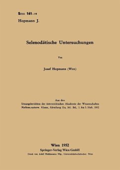 Selenodätische Untersuchungen (eBook, PDF) - Hopmann, Josef