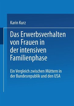 Cover Das Erwerbsverhalten von Frauen in der intensiven Familienphase (eBook, PDF)