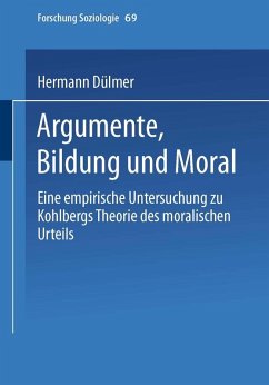 Cover Argumente, Bildung und Moral (eBook, PDF)