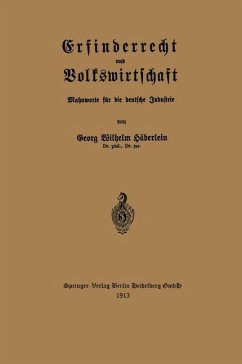 Cover Erfinderrecht und Volkswirtschaft (eBook, PDF)