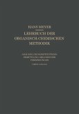 Analyse und Konstitutionsermittlung Organischer Verbindungen (eBook, PDF)