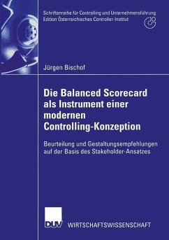 Cover Die Balanced Scorecard als Instrument einer modernen Controlling-Konzeption (eBook, PDF)