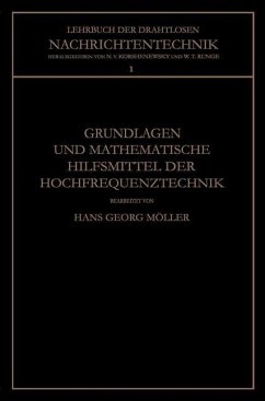 Grundlagen und Mathematische Hilfsmittel der Hochfrequenztechnik (eBook, PDF) - Möller, Hans Georg; Korshenewsky, Nicolai von; Runge, Wilhelm T.