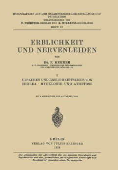 Erblichkeit und Nervenleiden (eBook, PDF) - Kehrer, F.