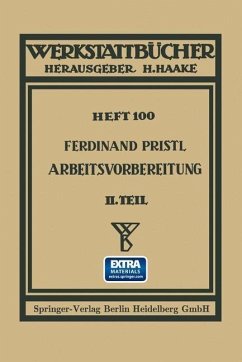 Arbeitsvorbereitung (eBook, PDF) - Pristl, Ferdinand