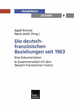 Cover Die deutsch-französischen Beziehungen seit 1963 (eBook, PDF)