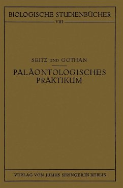 Paläontologisches Praktikum (eBook, PDF) - Seitz, O.; Gothan, G.