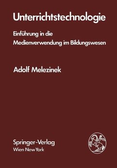 Unterrichtstechnologie (eBook, PDF) - Melezinek, A.