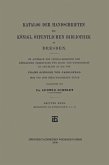 Katalog der Handschriften der Königl. Öffentlichen Bibliothek zu Dresden (eBook, PDF)