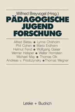 Cover Pädagogische Jugendforschung (eBook, PDF)