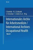 Internationales Archiv für Arbeitsmedizin / International Archives of Occupational Health (eBook, PDF)