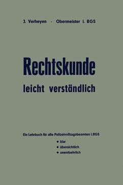 Cover Rechtskunde - leicht verständlich (eBook, PDF)