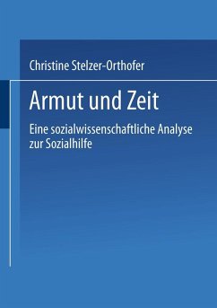 Armut und Zeit (eBook, PDF) - Stelzer-Orthofer, Christine